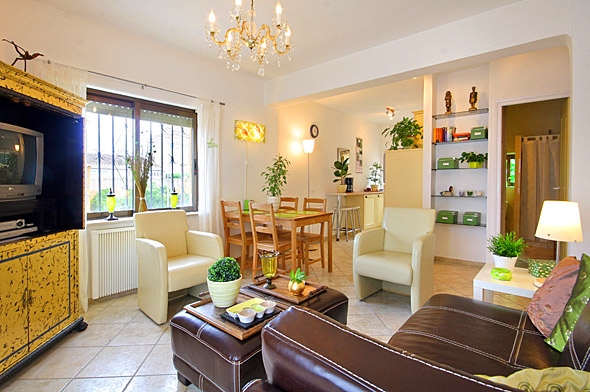 Ferienwohnung für 4 Personen in Dénia, Costa Blanca: 2 Schlafzimmer, 1 Badezimmer, Sat-TV, Spülmaschine, Strand 50 m, Waschmaschine