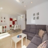 6- Appartement Jardines del Pla, Javea: Appartement des vacances avec piscine commune à Javea sur la Costa Blanca en Espagne pour 6 ou 7 personnes.