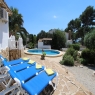 2- Maison de vacances / villa Lorna, Moraira: Villa de vacance à louer avec piscine privé  pour vos sèjours pour le maximum de 6 personnes en Moraira - Costa Blanca.