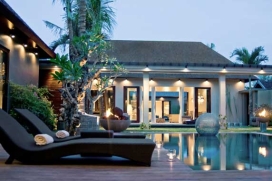 Holiday villa Dream is a 3 bedroom villa with a private pool and it's own spa room. Villa Dream is located in a private secluded residence, in the heart of Seminyak - Bali. You are just a few footsteps away from the beach, th, Seminyak