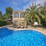 1- Holiday home Miguel 6, Javea: Holiday rental villa with private pool on the Costa Blanca in Spain, for up to 6 people.
