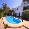 5- Holiday home Monte Alegre 10, Javea: Holiday villa with sea views and private swimming pool for a maximum of&nbsp;10 people.