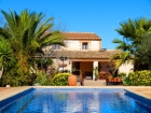LLENES,&nbsp;SCHÖNES LANDHAUS, FÜR BIS ZU 8 PERSONEN IN BENISSA (Costa Blanca), mit privatem Pool. Restauriert....
