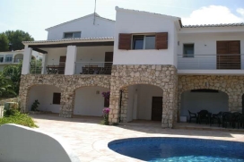 Haus für 14 Personen, gelegen in der Urbanization Panorama mit Blich auf den Golf von Javea Costa Blanca, Spanien Spanien., Javea