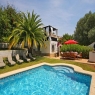 16- Ferienhaus Santa Barbara 4, Javea: Exotische Ferienvilla für bis zu&nbsp;4 Personen, mit großem Garten und privatem Pool in Javea.