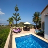 3- Villa Las Brujas, Javea: Luxus Ferienhaus mit privatem Pool in Vermietung an der Costa Blanca, Javea für maximal 8 Personen.