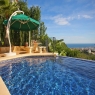 3- Villa Villa Alexander, Javea: 2-stöckige Luxus Villa in Javea, Costa Blanca, Spanien, ideal für maximal 8 Personen mit privatem Pool und herrlichem 180 Grad Panoramablick auf das Meer, Tal und das Dorf.