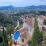 4- Villa Villa Alexander, Javea: 2-stöckige Luxus Villa in Javea, Costa Blanca, Spanien, ideal für maximal 8 Personen mit privatem Pool und herrlichem 180 Grad Panoramablick auf das Meer, Tal und das Dorf.